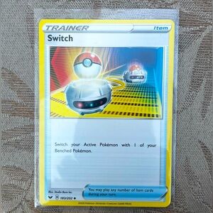 Trainer Switch Card #183/202 Uncommon SWSH01: Sword & Shield 2020 Pokemon TCG